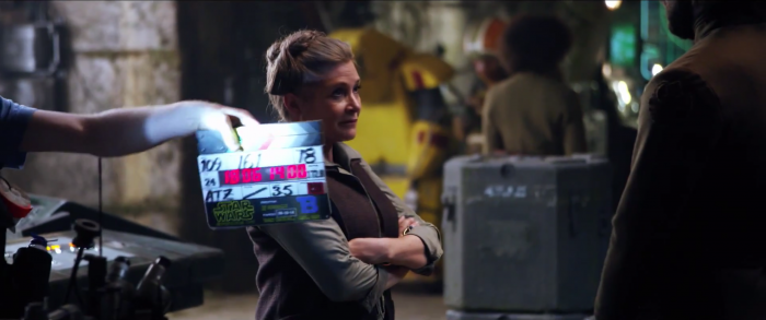 Star Wars: The Force Awakens: carrie fisher as princess leia