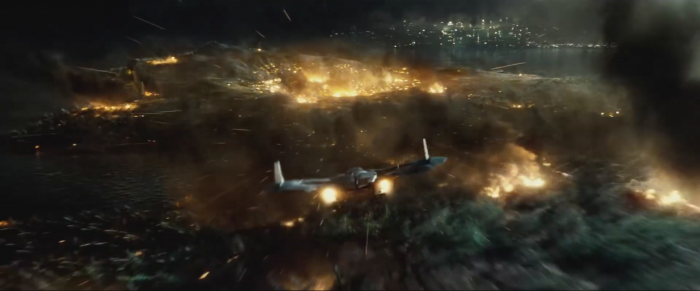 Plane in Batman V Superman: Dawn of Justice 