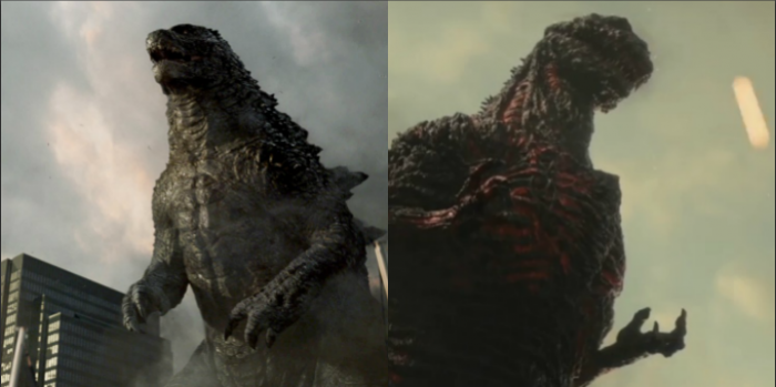 Godzilla 2014 vs Shin Godzilla