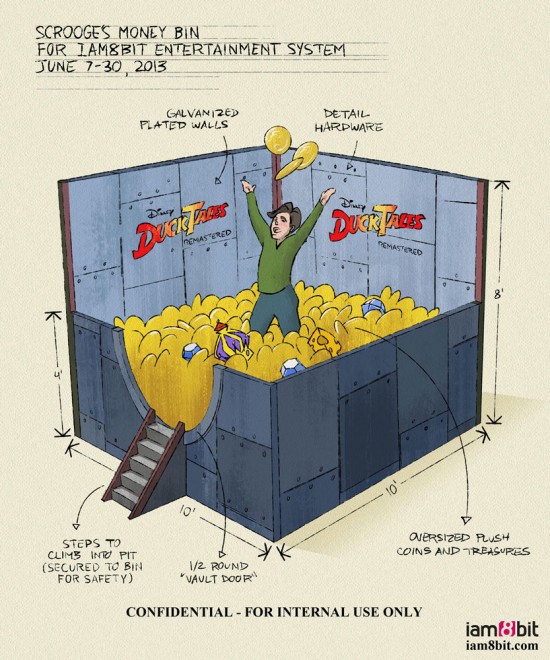 Scrooge's Money Bin Blueprint