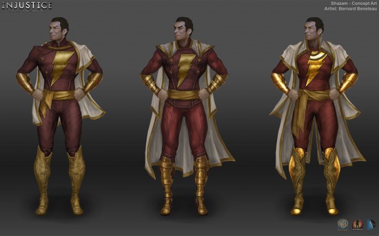 Shazam Injustice Concept