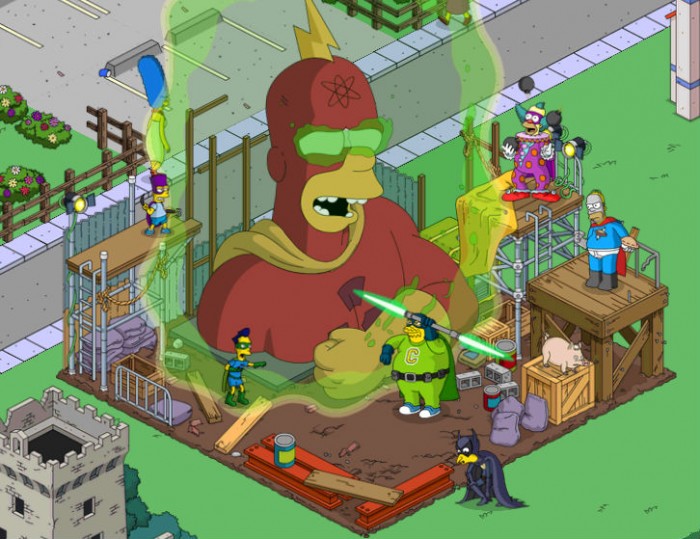 Simpsons Tapped Out Mega Battle