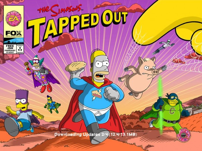 Simpsons Tapped Out Superheroes