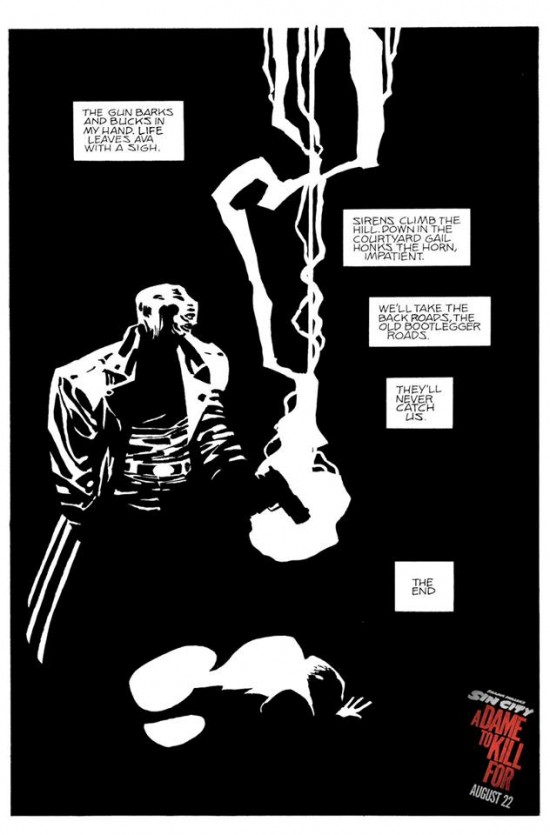 Sin City 2 Storyboard