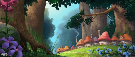 Smurfs concept art