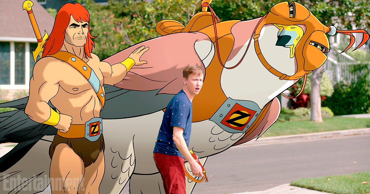 SON OF ZORN Zorn (voiced by Jason Sudeikis) and TK