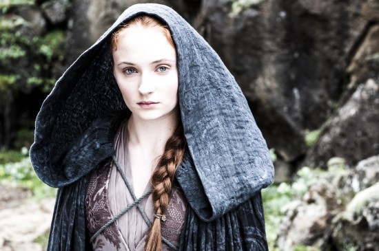 Sophie Turner as Sansa Stark in Game of Thrones Season 4