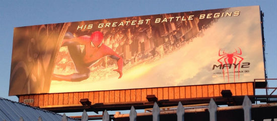 Spider-Man 2 billboard