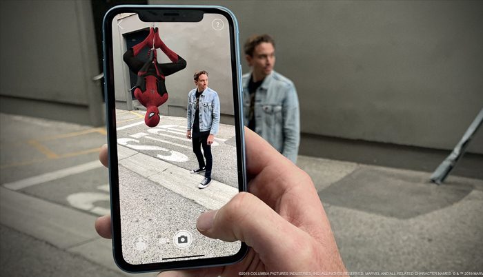 Spider-Man FFH Augmented Reality