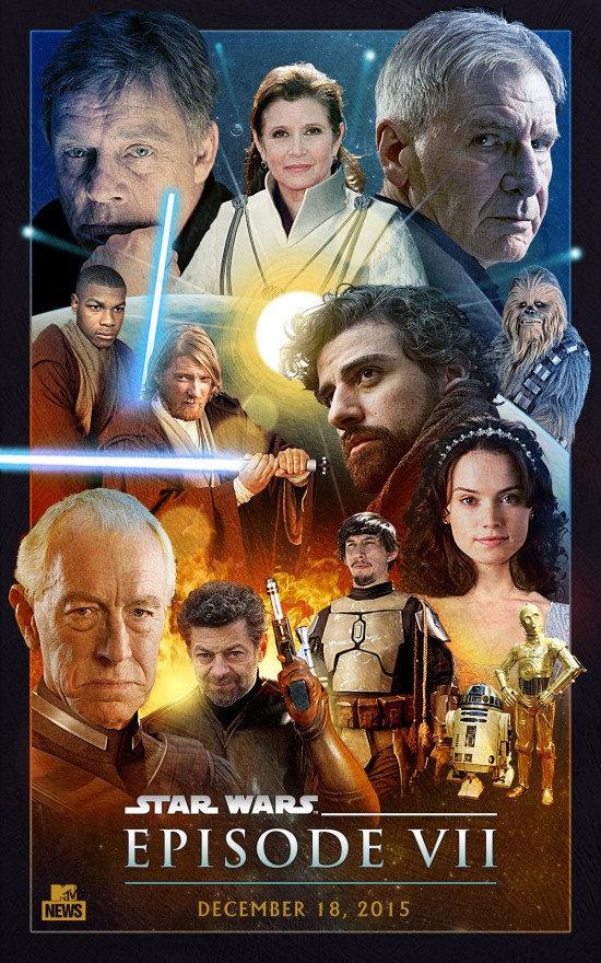 Star Wars Episode VII fan poster