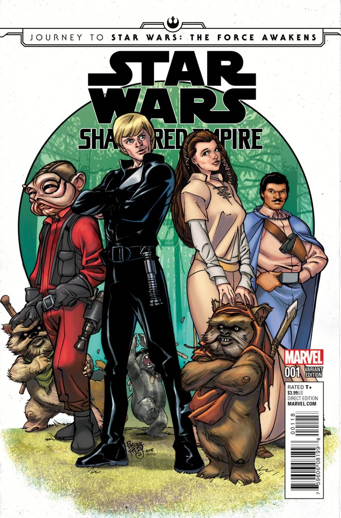 Star Wars Shattered Empire variant cover