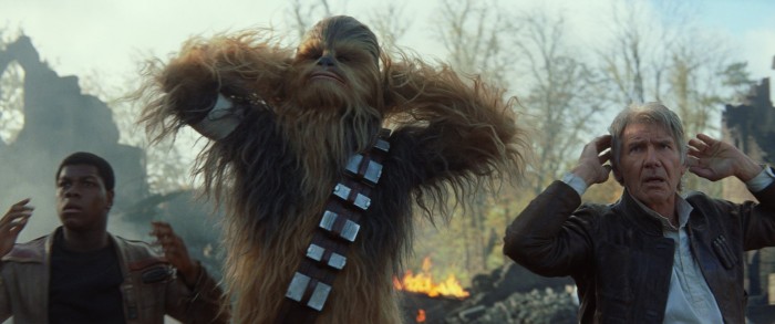 Star Wars The Force Awakens han and chewbacca