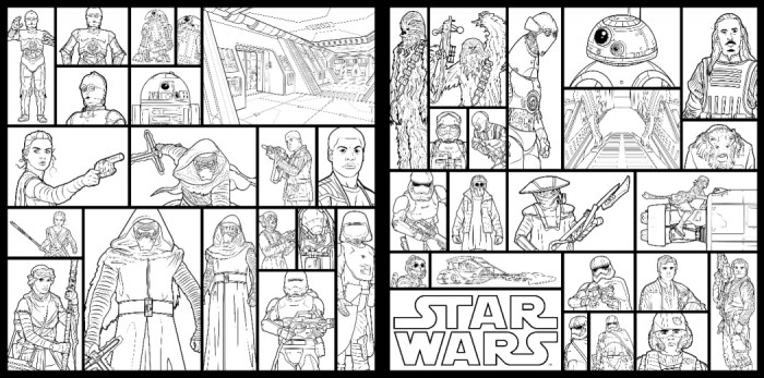 Star Wars coloring book (2)