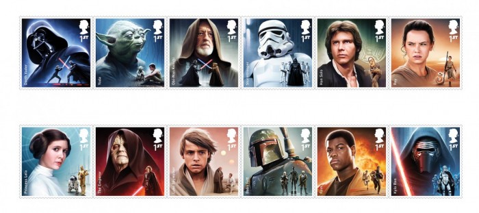 Star Wars stamps