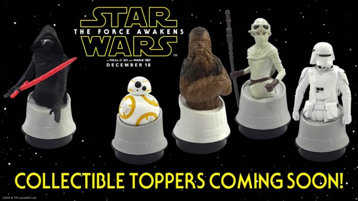 Star Wars toppers