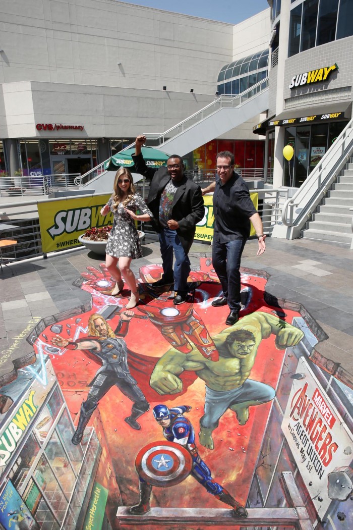 Subway Avengers Street Art & fans