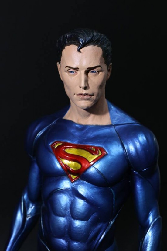 Superman Flyby bust