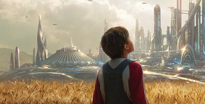 Space Mountain In Tomorrowland Movie Poster
