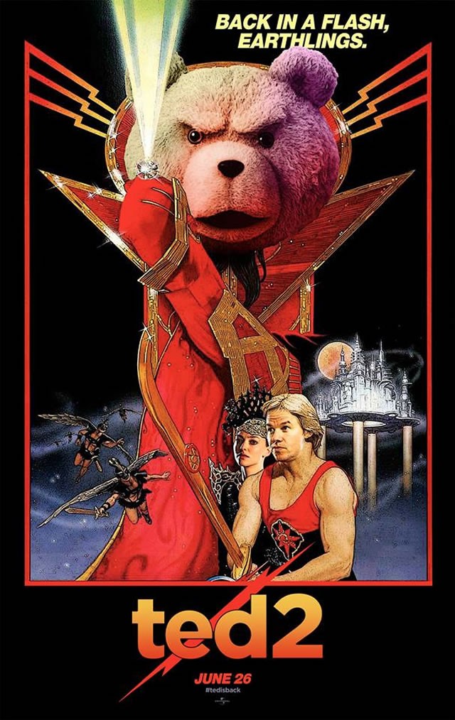 Ted 2 Flash Gordon poster