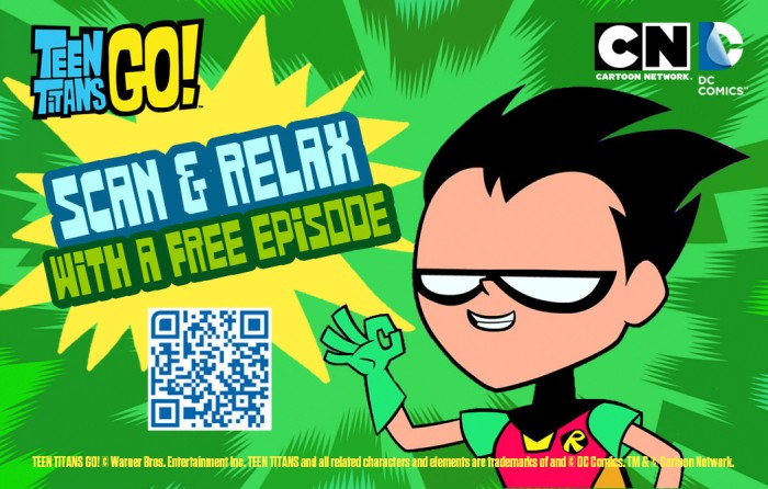 Teen Titans Go SDCC keycard