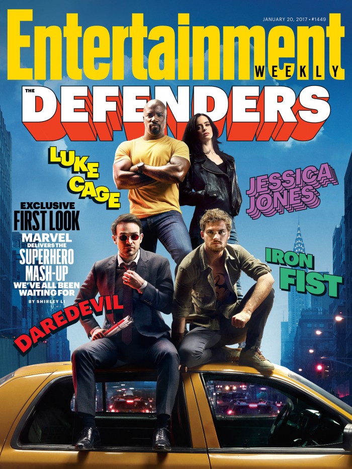 The Defenders EW Cover