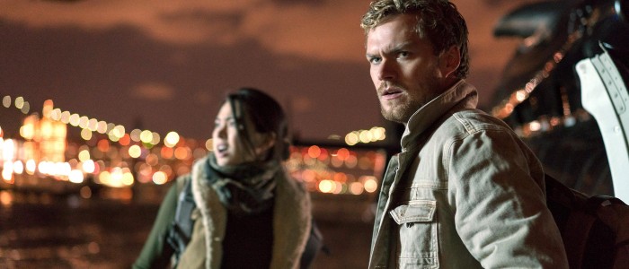 The Defenders - Colleen Wing (Jessica Henwick) and Iron Fist (Finn Jones)