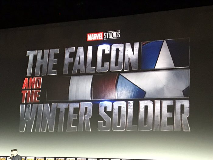 The Falcon and the Winter Soldier logo SDCC