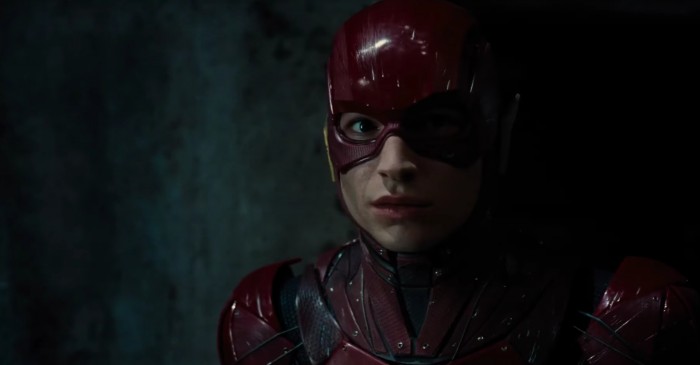 Ezra Miller as The Flash in Justice League