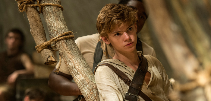 Thomas Brodie-Sangster in The Maze Runner