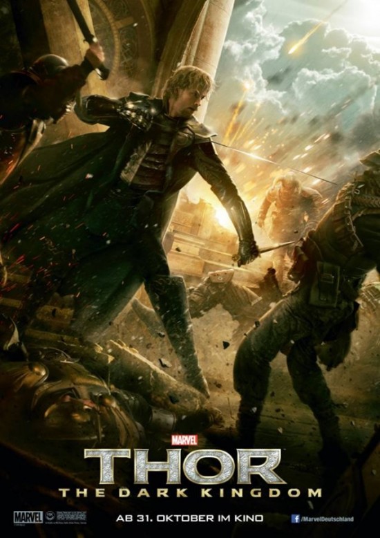 Thor Dark World Fandral Poster
