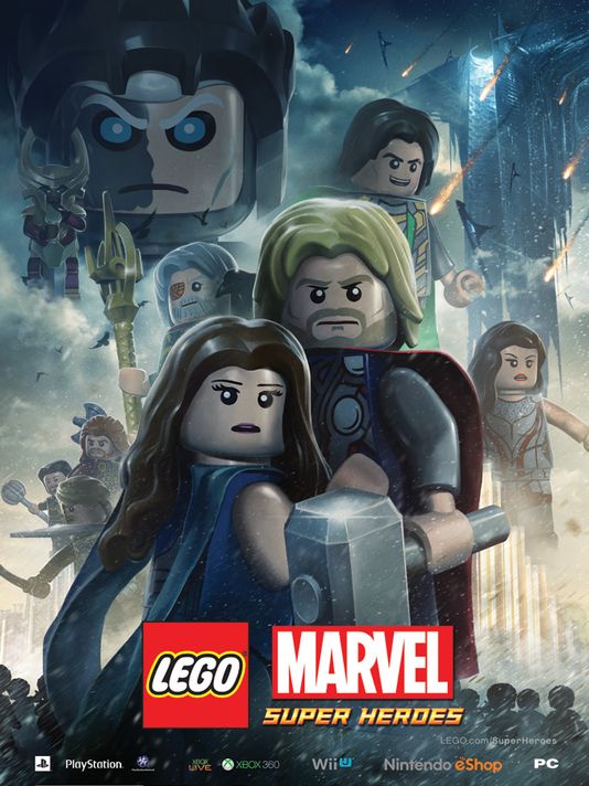Thor Lego Poster
