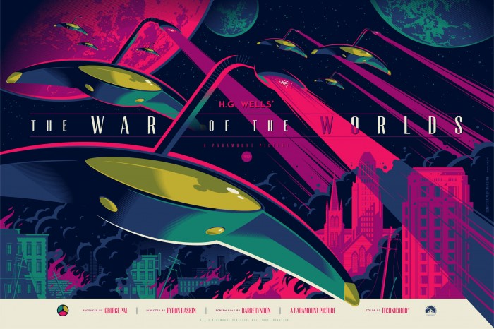 Tom Whalen War of the Worlds variant