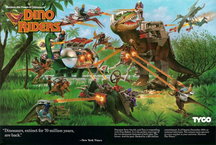 dino-riders ad