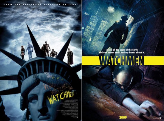 Unused Watchmen posters