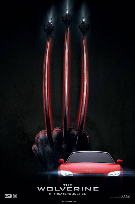 Wolverine Audi poster