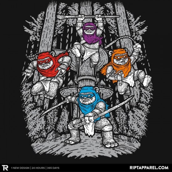 The Ninja Savages t-shirt