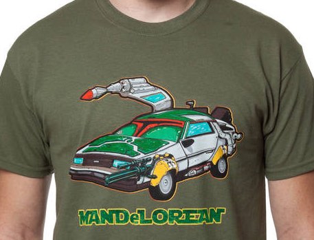 Boba Fett Goes Back To The Future T-Shirt