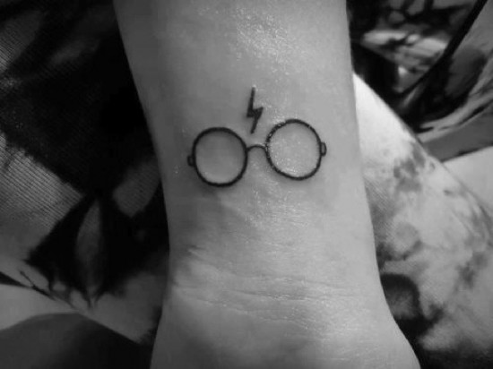 Minimalist Harry Potter Tattoos