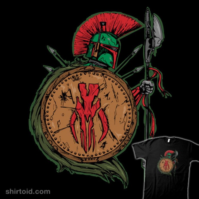 Boba Fett Spartan t-shirt