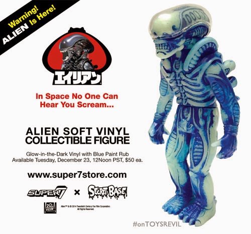 ALIEN Soft Vinyl Figure Version 4 ("Blue Rub")