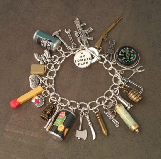 A Charm Bracelet For Survivors of the Zombie Apocalypse