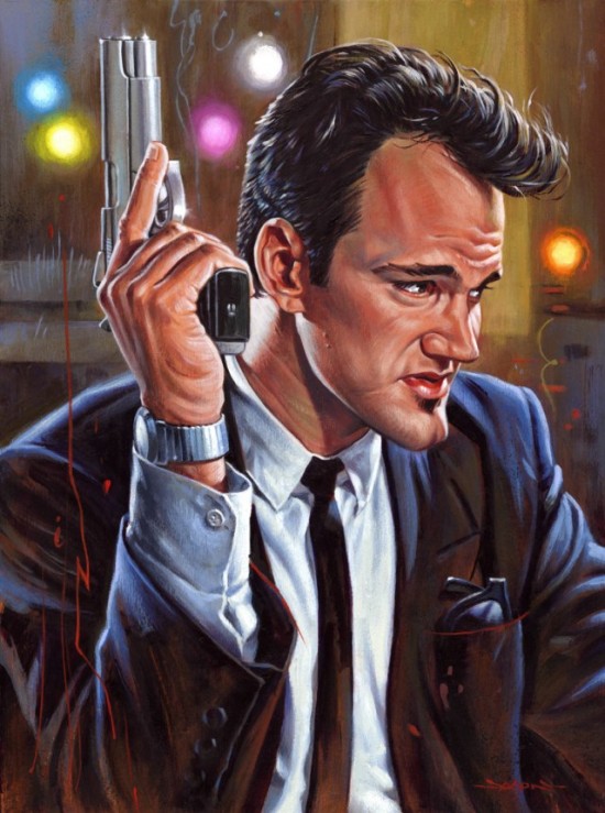 Jason Edmiston's quentin Tarantino print