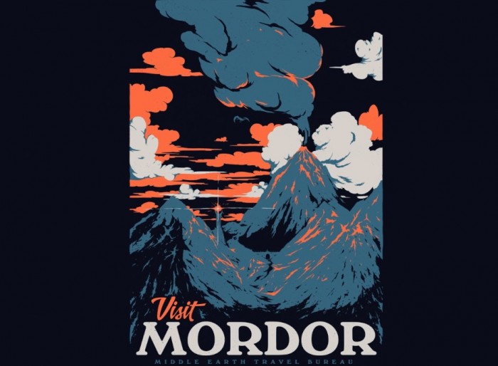 VISIT MORDOR t-shirt