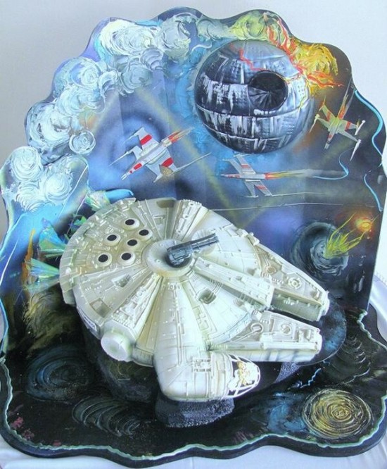 Millennium Falcon Wedding Cake