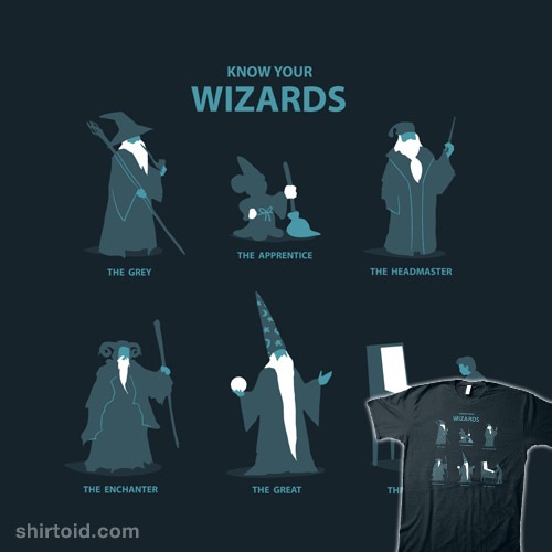 Know your wizards t-shirt