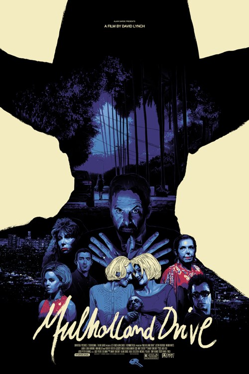 Mulholland Drive Poster by Grzegorz Domaradzki