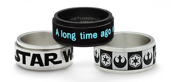 Star Wars Stainless Steel Rings