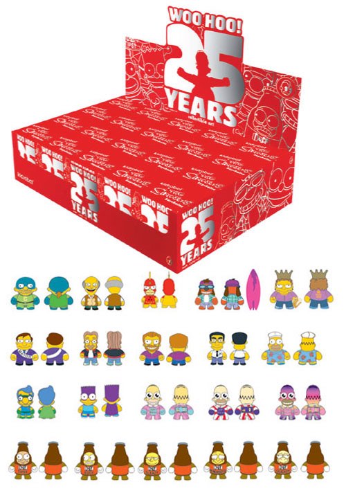 The Simpsons 25th Anniversary by Kidrobot