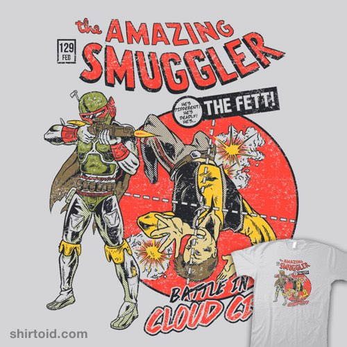The Amazing Smuggler t-shirt
