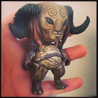 Pan's Labyrinth Faun figurine by Shaun Nakasone